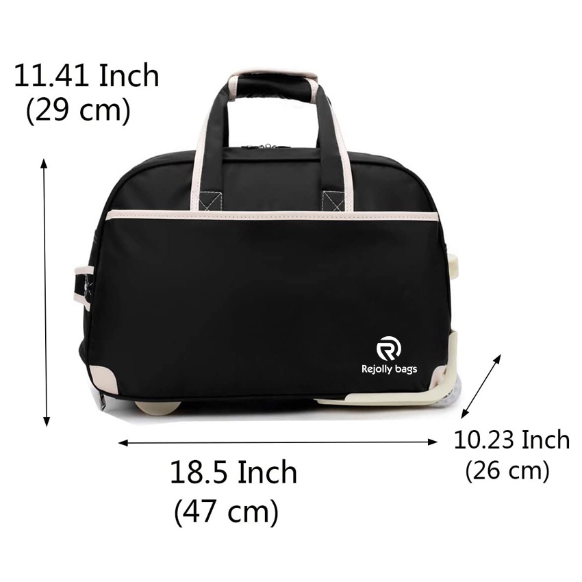 Rollende Koffer-Gepäcktasche, Unisex-Reisegeschäft, verdicken, modische Handtasche mit Rädern