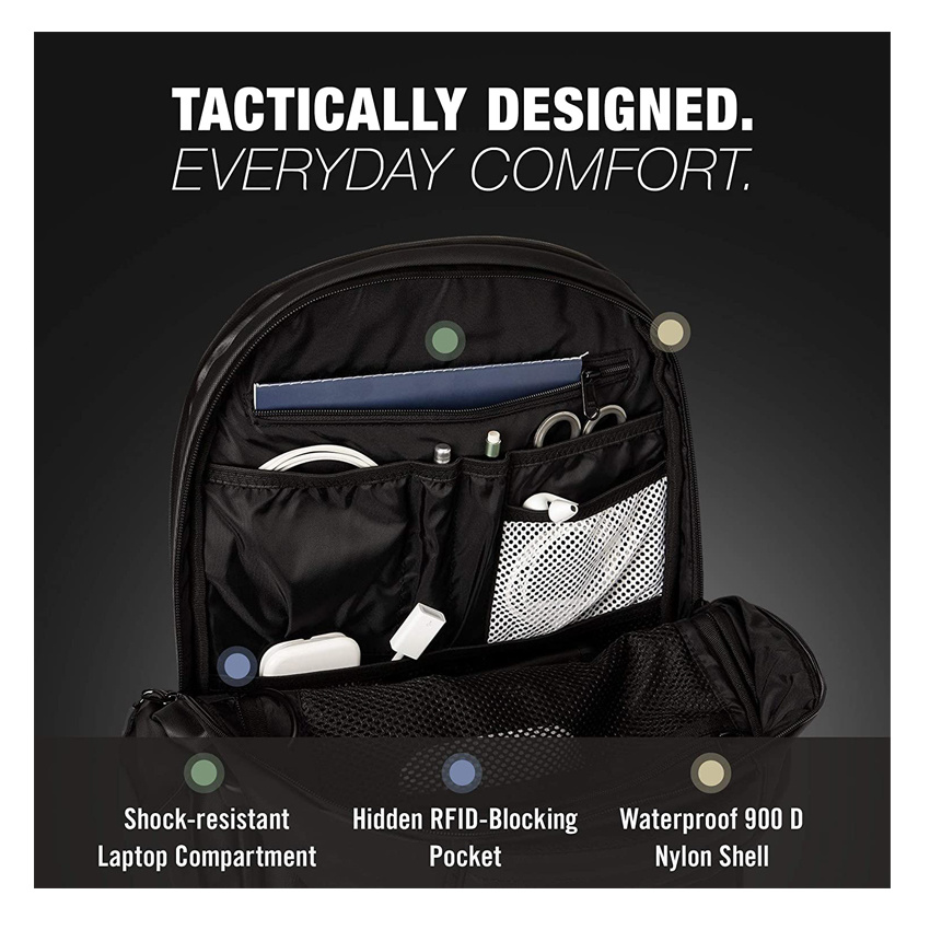 Commuter Backpack Ripstop Leichte und strapazierfähige Rucksack-Reise-Laptoptasche