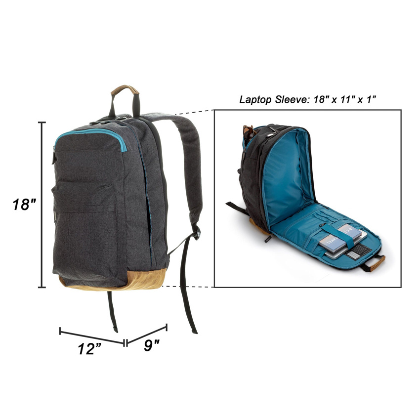 Stilvolle Tasche Leichter Unisex-Laptop-Rucksack für Arbeit, Reisen und Schule