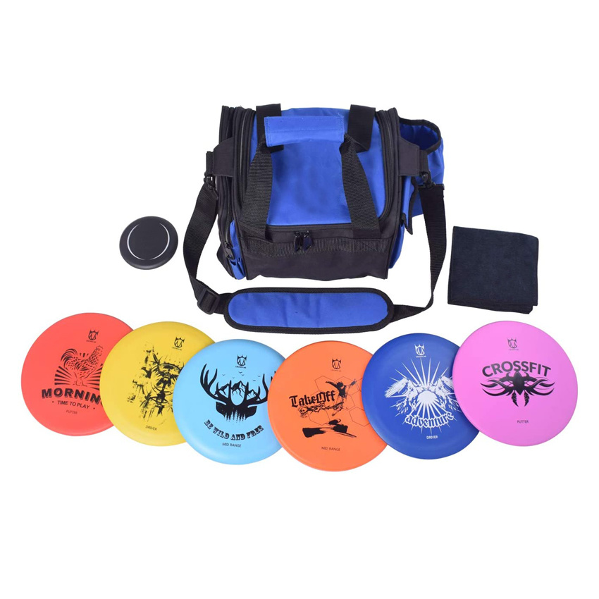 Faltbare Frisbee-Tasche Großhandel Nylon Sports Disc Golf Bag Custom Dog Pet Products