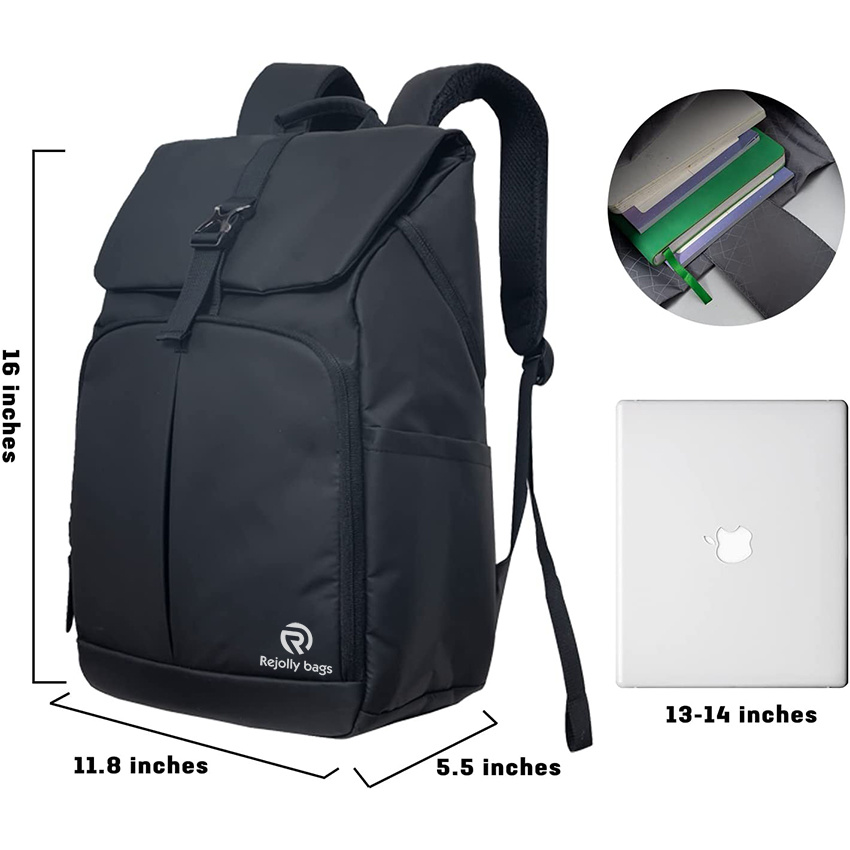 Laptop-Rucksack für die Arbeit, Unisex-Business-Reise-Rucksack, passend für 15,6-Zoll-Slim-Notebooks, wasserfester, trockener College-Rucksack