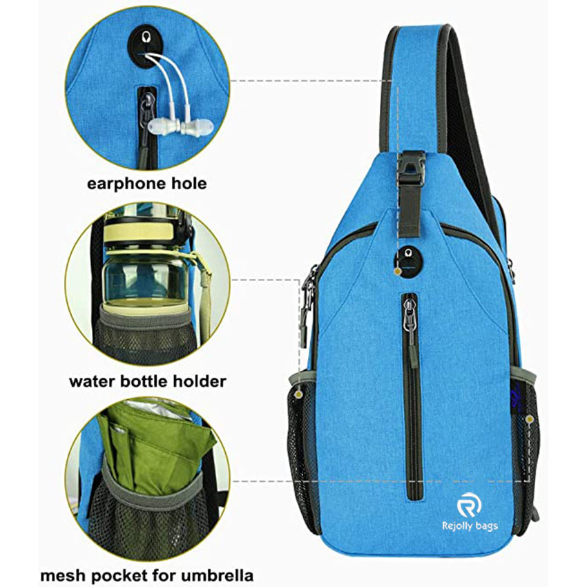 Großhandel Sling Rucksack Sling Bag Reisen Wandern Brusttasche Daypack