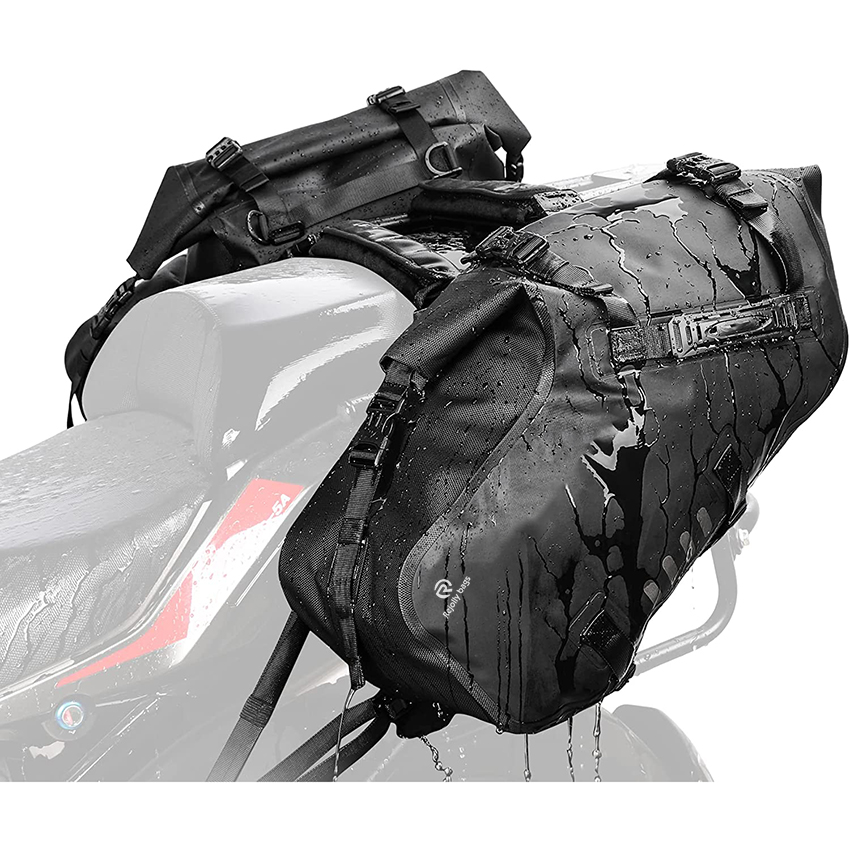 Langlebige wasserdichte Motorrad-Seitensatteltaschen Dry Fahrradtasche RJ228349