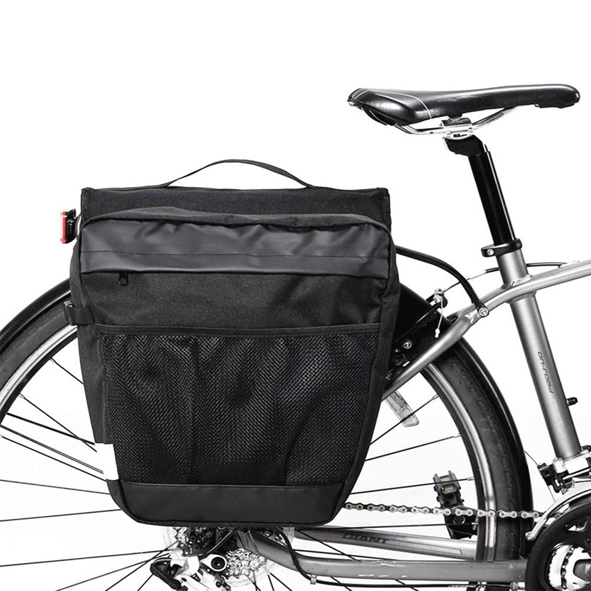 Langlebige Fahrradtasche Große Taschen Outdoor-Sport Ausziehbare Fahrrad-Rücksitztasche Fahrradzubehör