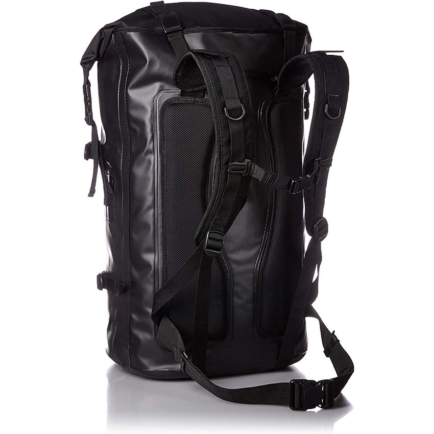 Wasserdichter Outdoor-Rucksack, schwarz, strapazierfähig, mit Rollverschluss, Dry Bag RJ228390