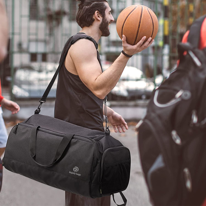 Große Sporttasche für Herren mit Schuhfach, leichte Sport-Reisetasche für Herren für Workout, Fitness, Weekender, Sporttasche RJ196169