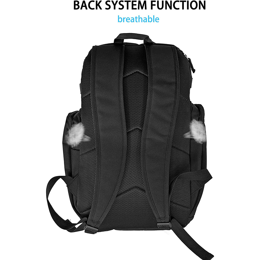 Großes Schuh- und Ballfach, Fußballrucksack, Baseball-, Softball-, Volleyball-Sportrucksacktasche, Reise-Fitnessrucksack, Basketball-Trainingsgeräte Balltasche RJ196103