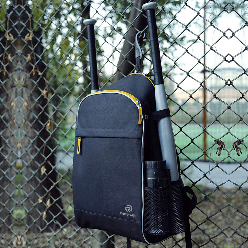 Softball-Tasche & Tball-Baseball-Rucksack für Jungen, Teenager, Erwachsene – Platz für 2 Schläger, 2 Flaschen, Helm, Handschuh – belüftete Design-Baseballtaschen RJ19668