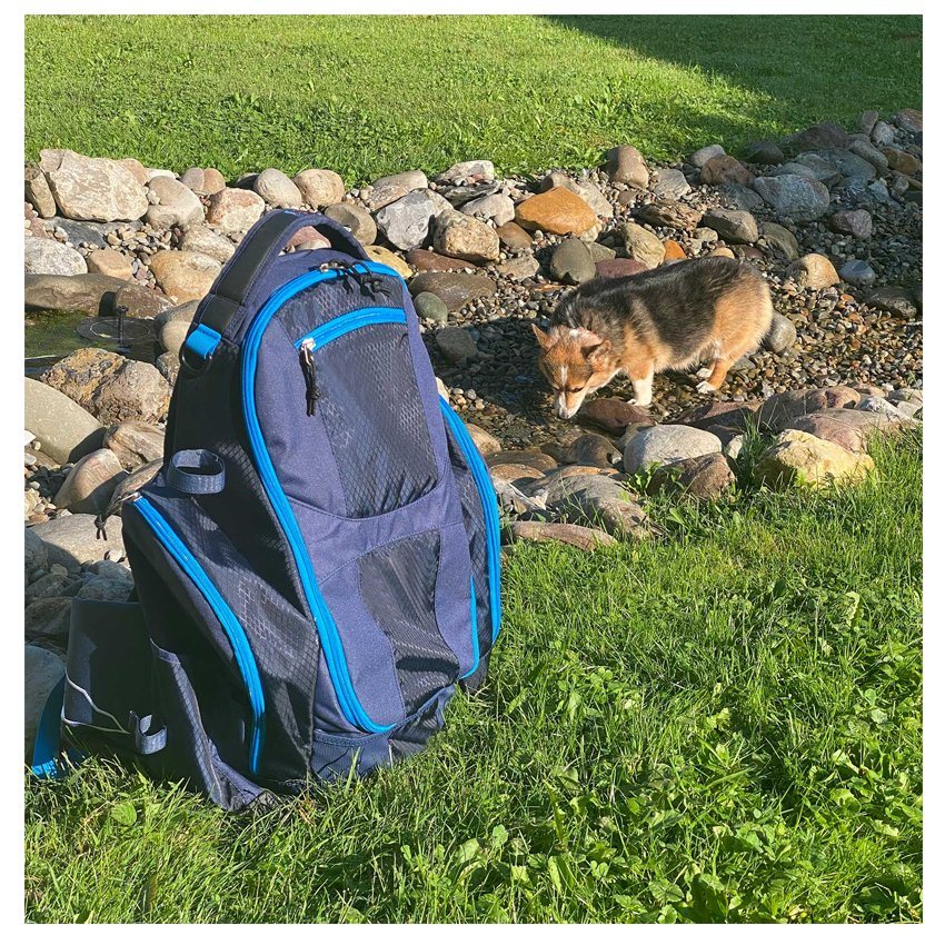 Extra großer Stauraum Klassische Sport-Disc-Golftasche Leichter Frisbee-Rucksack