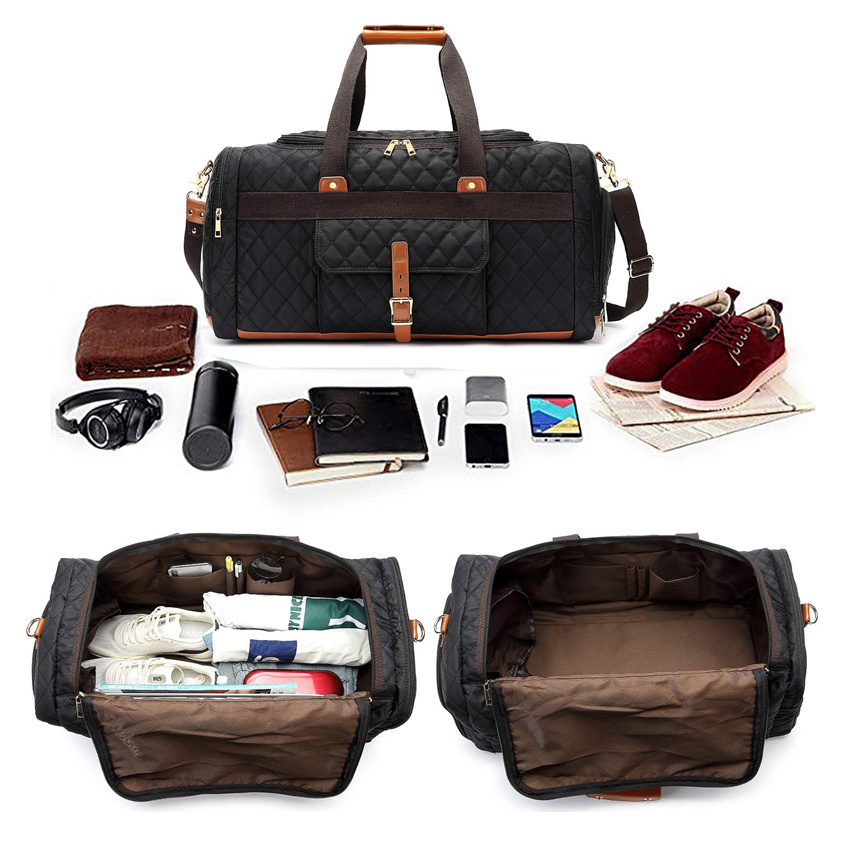 Mode Handtaschen Wandern Seesack Canvas Weekend Travel Tote Carry on Bag