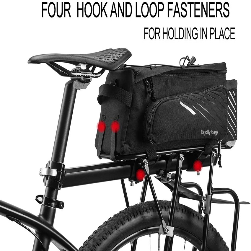 Fahrradträger-Hinterradträgertasche Pendlerfahrrad-Gepäcktasche Pannier mit Regenschutz