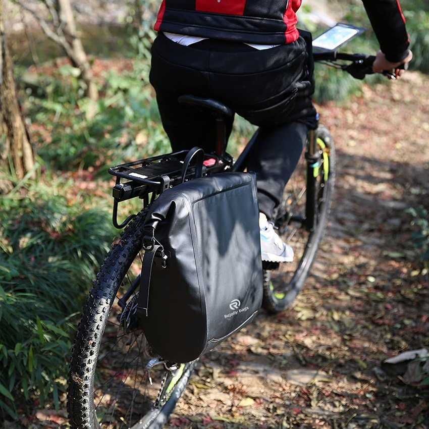 Fahrradtaschen Hervorragende wasserdichte und luftdichte Gepäckträgertasche für den Rücksitz. Fahrradtasche