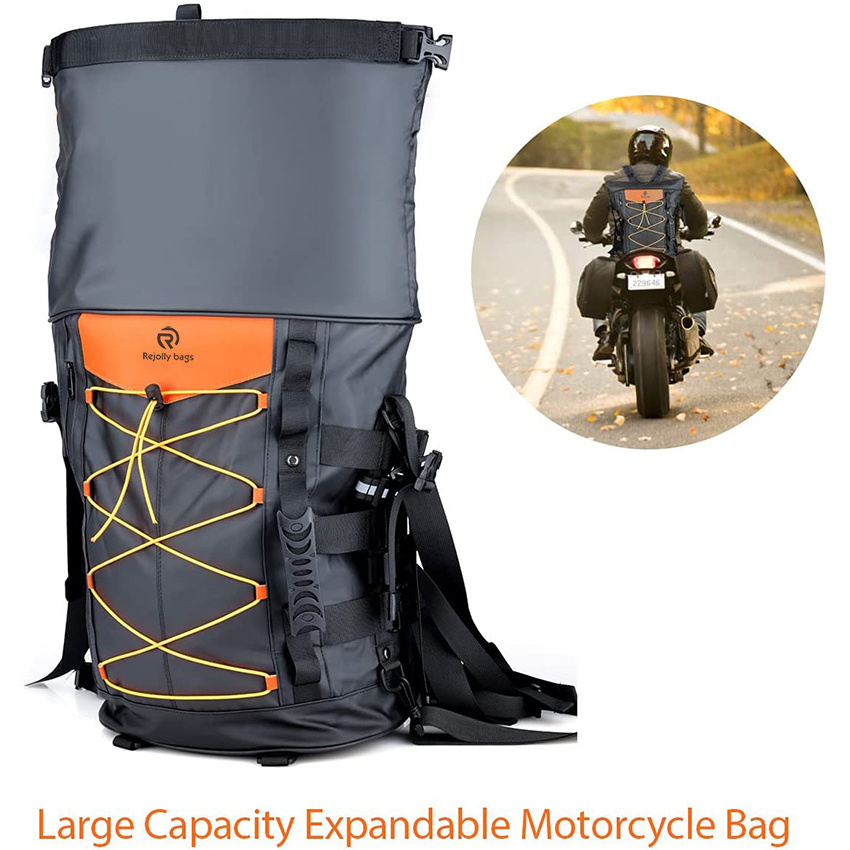 Motorrad Rucksack Erweiterbar Erweiterbar Motorrad Reisegepäcktasche Motorradtasche