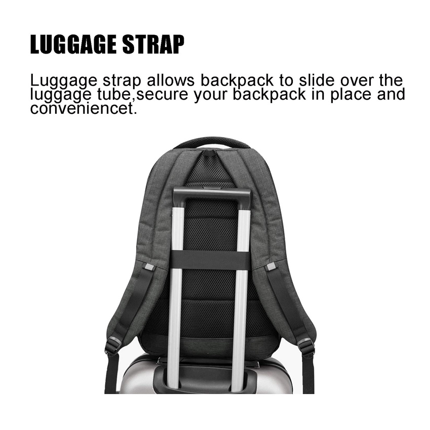 Großhandel Laptoptaschen Rucksack für Herren USB Lade Wasserdichter Business Laptop Rucksack