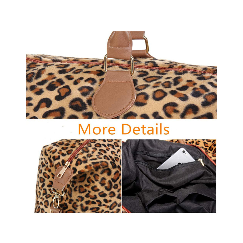 Leopard Reisegepäcktasche Große Seesack Damen Taschen Mode Damen Handtaschen