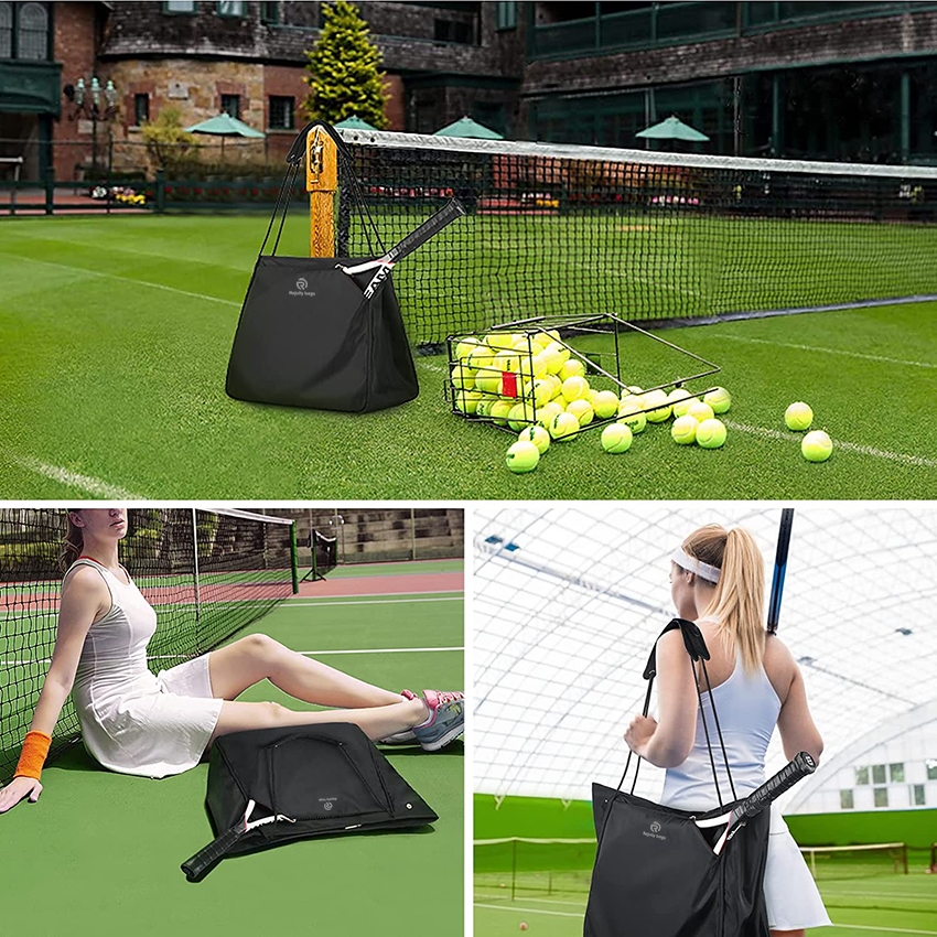 Tennis-Tragetasche für Tennisschläger, Umhängetasche für Damenschläger mit Kopfgröße, Pickleball-Tasche, Racquetball-Sporttasche RJ196155