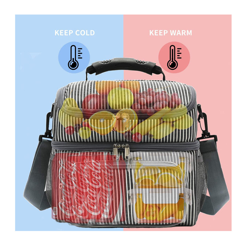 Multifunktionale Strand-Picknick-Tasche Eis-Kühltasche Fashion Tote Lunch Bag