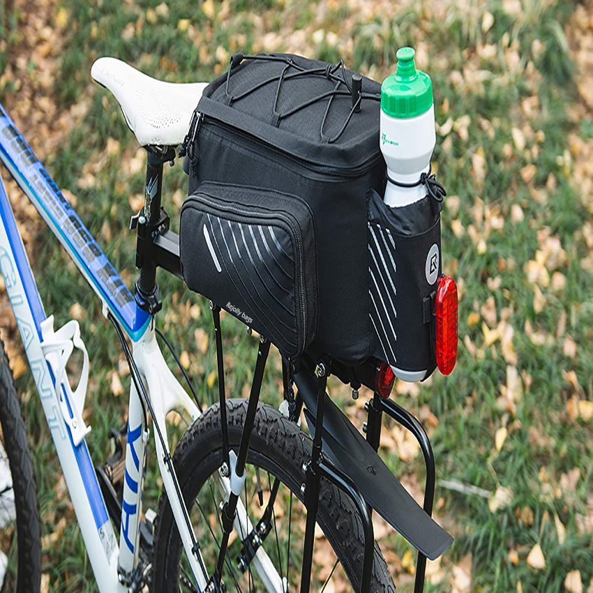 Fahrradträger-Hinterradträgertasche Pendlerfahrrad-Gepäcktasche Pannier mit Regenschutz