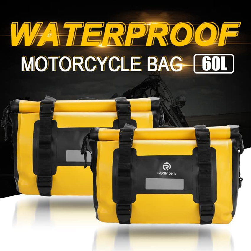 Motorrad Seitensatteltaschen Outdoor PVC wasserdichte Satteltasche Motorrad Gepäcktaschen