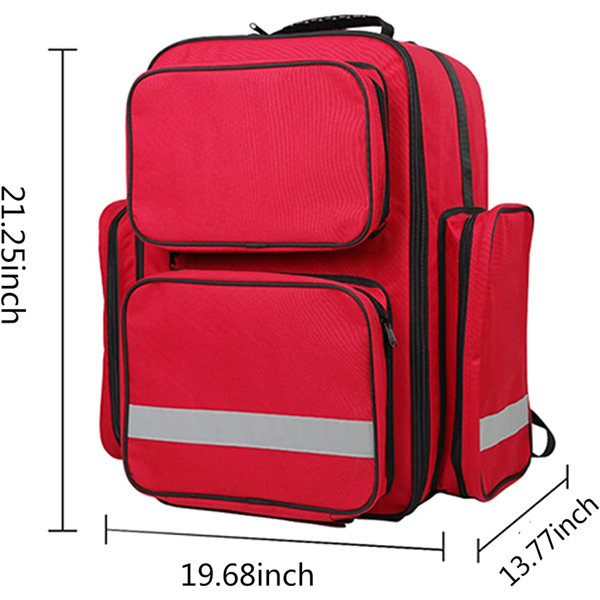 Wasserdichter Notfallrucksack für Auto, Reisen, Camping, Heimbüro, Sport, Überleben, komplette Notfalltasche