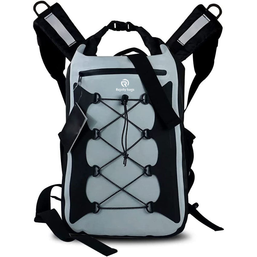 30-Liter-Dry-Bag-Rucksack.Wasserdichter Premium-Rucksack mit gepolsterten Schultergurten.PVC-Bausack