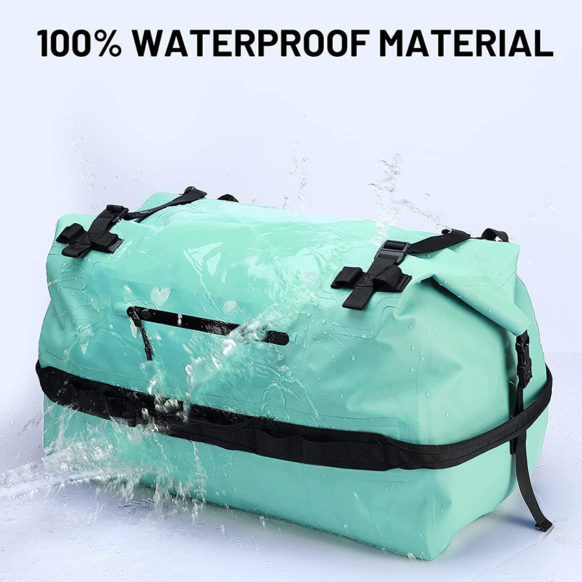 Großer wasserdichter Duffel Bag Dry Rucksack für Kajakfahren, Rafting, Bootfahren, Schwimmen, Camping, Reisen, Fitnessstudio, Strand