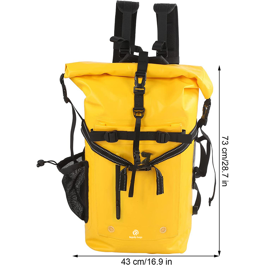 Tauch-Schwimm-Rucksack, wasserdichte PVC-Außenflossen-Aufbewahrungstasche zum Treiben