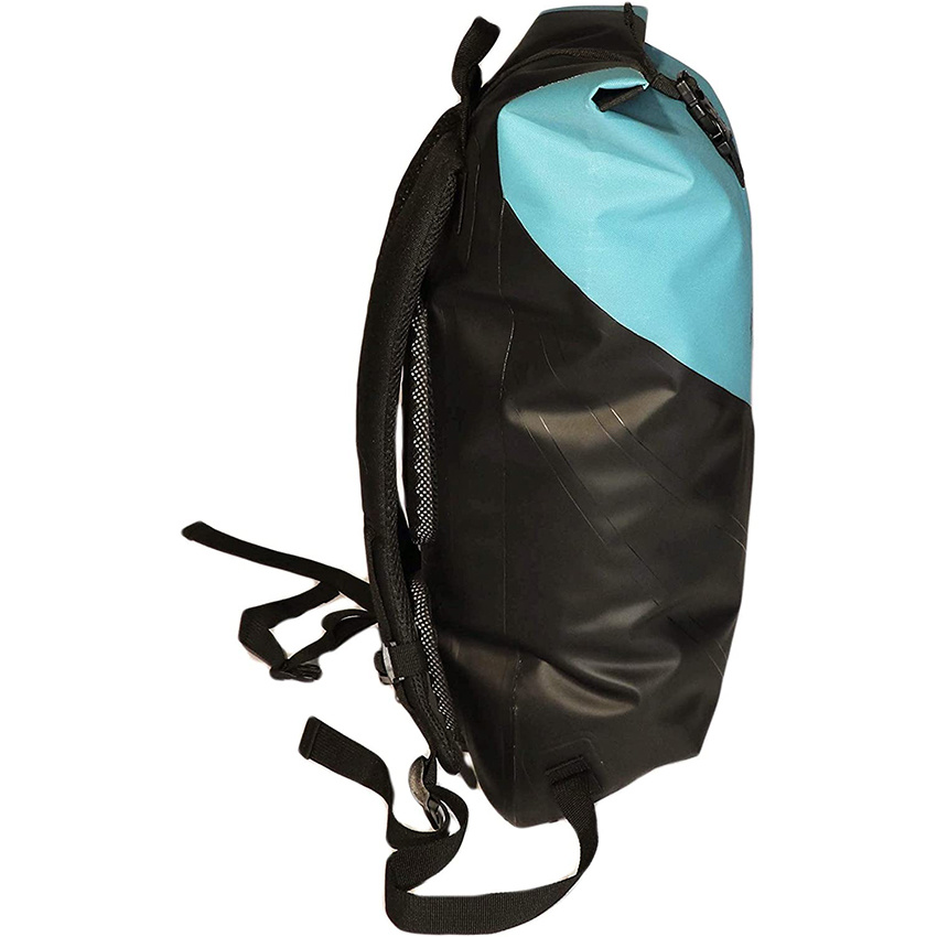 Wasserdichter Rucksack mit Rollverschluss zum Surfen, Kajakfahren, Wandern, Camping, Wassersport, Fitnessstudio mit Hüftgurt