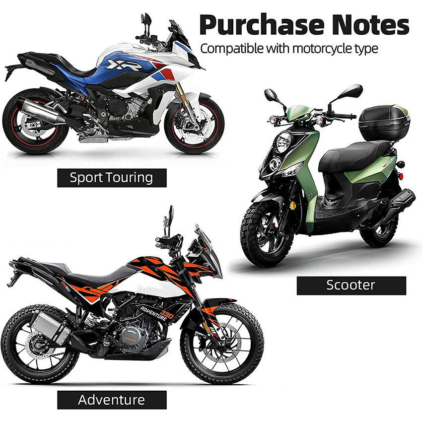 Motorradsattel wasserdichte Seitentasche 60L für Honda YAMAHA Suzuki Motorrad Pack Abnehmbare abnehmbare Tasche