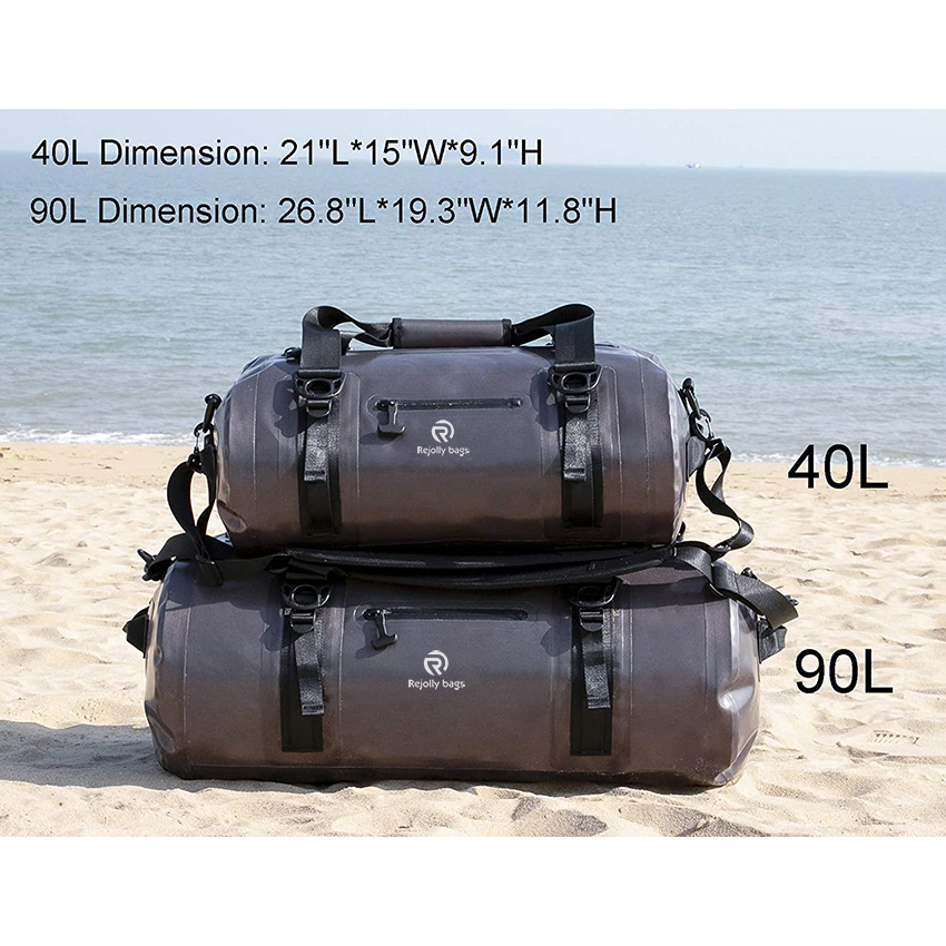 Luftdichter TPU Dry Duffel für Motorrad, Kajak, Rafting, Skifahren, Reisen, Wandern, Campingtasche