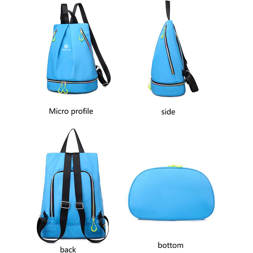 Rucksack Sporttasche Einkaufen Schwimmen Wandern Klettern Angeln Reisen Radfahren Strand Wasserdicht Kosmetik Schwimmtasche Trocken und nass Getrennte Aufbewahrung