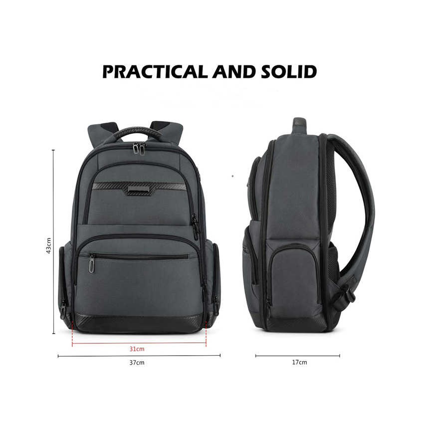 Langlebiger, lässiger, leichter, wasserdichter Laptop-Rucksack, Unisex, professioneller, schlanker Business-Laptop-Rucksack, Reise-Business-College-Rucksack