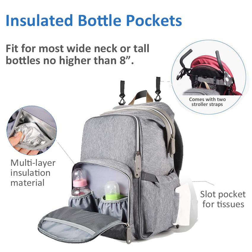 Mode-Reise-Baby-Windel-Rucksack-Beutel-Frauen-Mama-Beutel