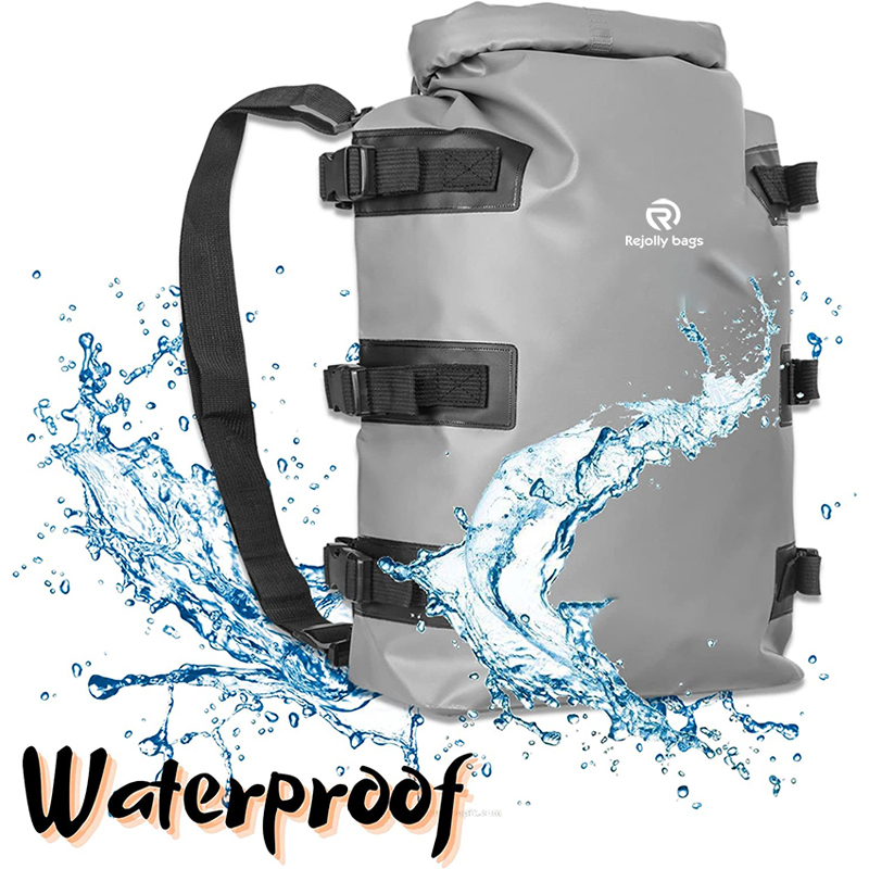 Schwimmender wasserdichter Trockensack-Rucksack Outdoor-Rucksack für taktische Reisen, Campingausrüstung, Wanderzubehör