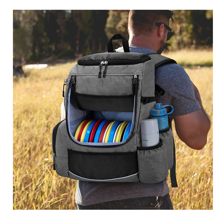 Große Frisbee-Tasche Outdoor-Reisetasche Disc-Golf-Rucksack Disc-Sport-Zubehör-Tasche