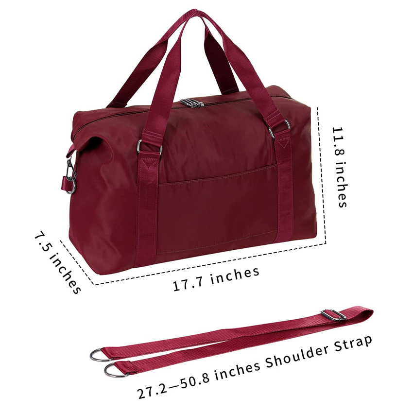 Sports Gym Bag Shoulder Weekender Overnight Bag Tote Handgepäcktasche