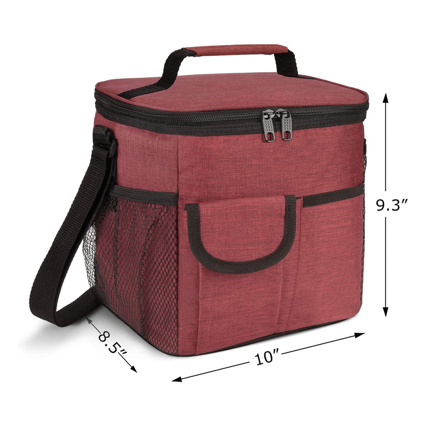 Leichte Picknick-Korb-Strand-Kühltasche-Eis-Box-Schule-Lunch-Tasche