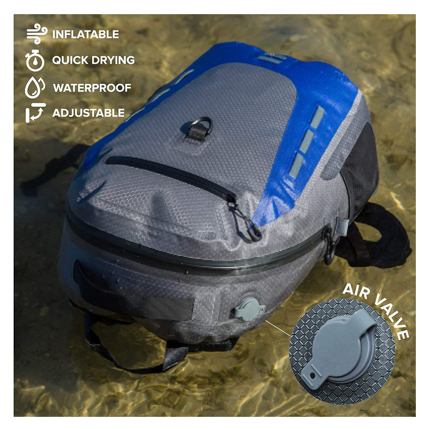 Wasserdichter Rucksack, tauchfähig, schwimmend, TPU-beschichteter, strapazierfähiger Nylon-Outdoor-Sport-Trockensack