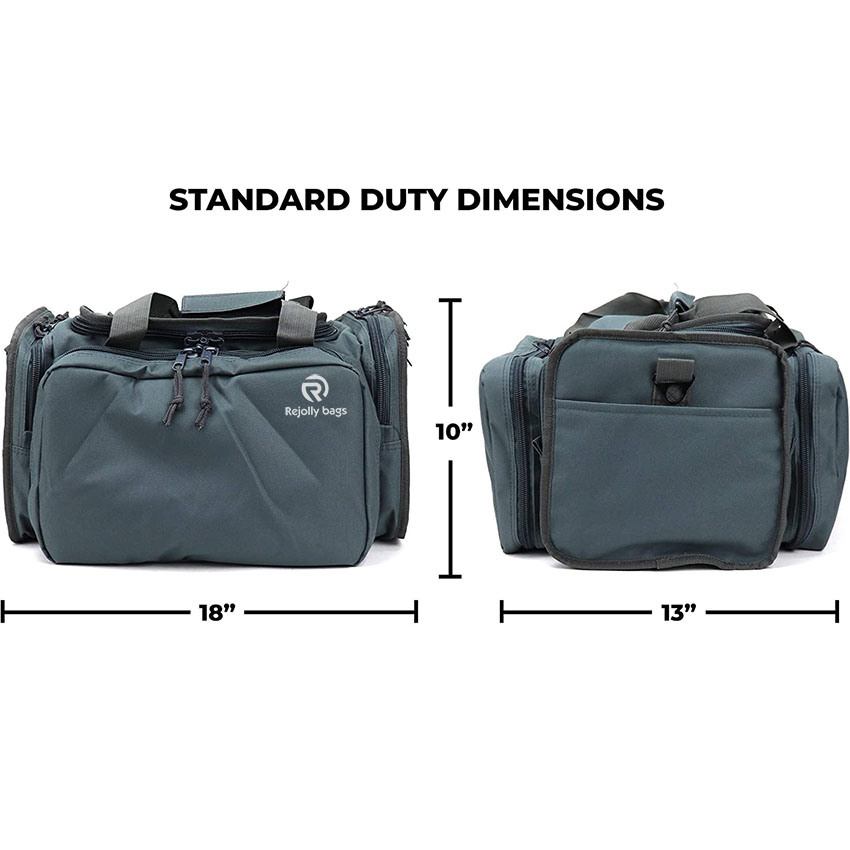 Deluxe Tackle Bag mit 4 Tackle Box Organizers, strapazierfähige Aufbewahrungstasche für Angelfische