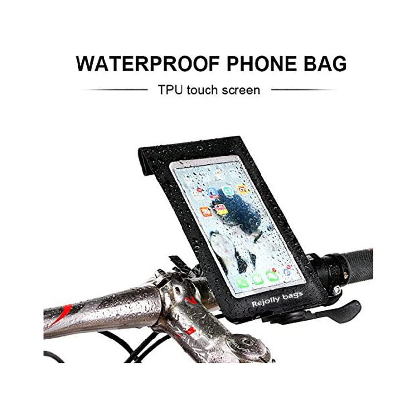 Fahrradlenkertasche Universelle wasserdichte Radsport-Oberrohrtasche Pannier