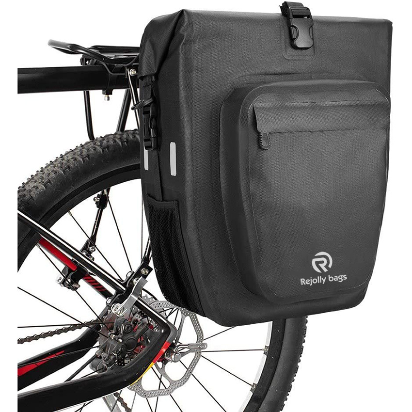 Wasserdichte Fahrrad-Gepäckträgertasche Fahrrad-Gepäcktasche Umhängetasche Radfahren Touring Lebensmittel Fahrradtasche