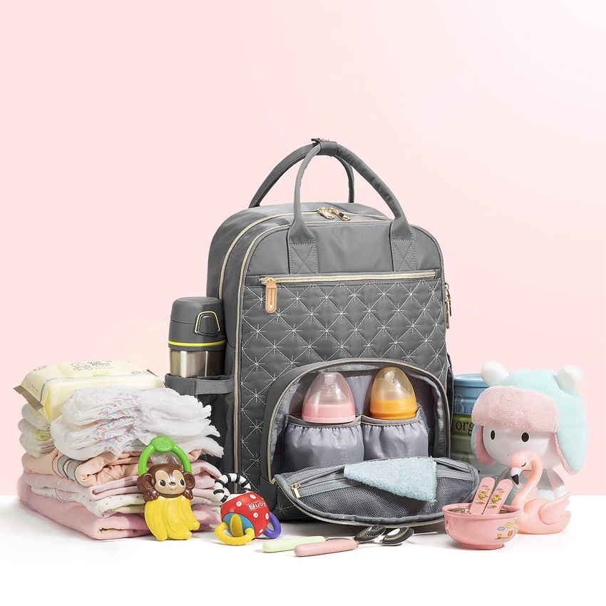 Großhandelswindel-Rucksack-Beutel-moderne Baby-Windel-Beutel-Mama-Beutel