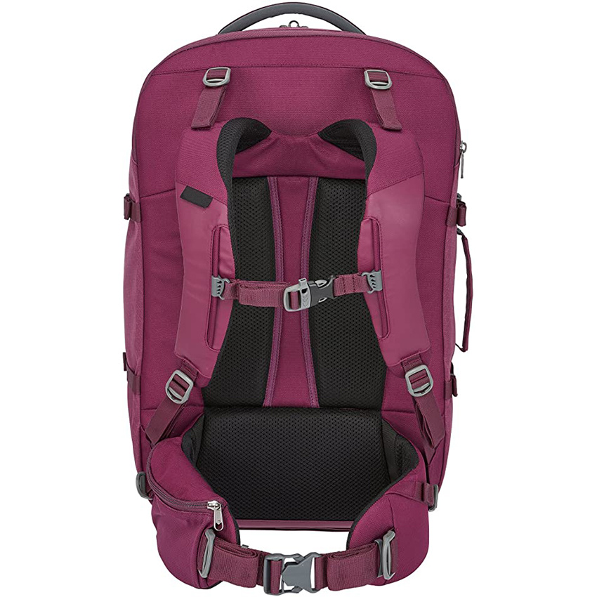 Große Kapazität Reiserucksack Mode Sporttasche Lila Outdoor-Tasche für Frauen