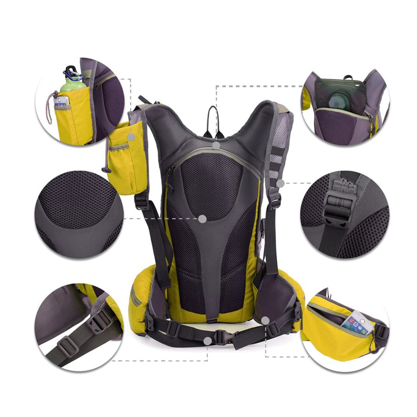 Outdoor Wasserdichter Rucksack Reisetasche Wandertasche Leichter Gepäckrucksack