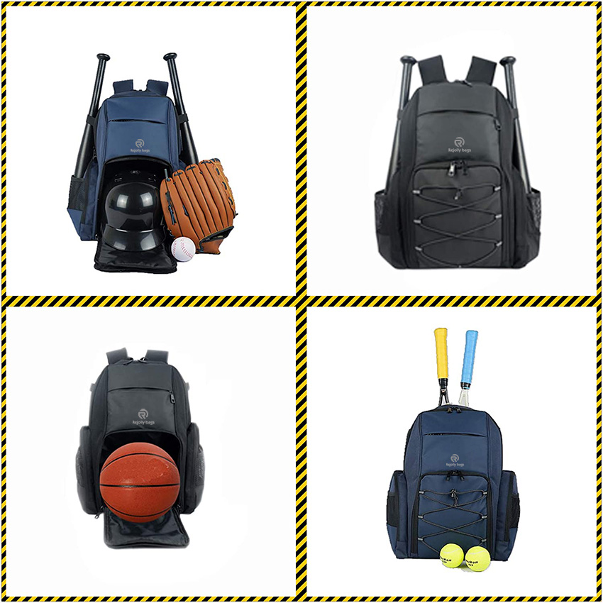 Softball-T-Ball-Schläger-Rucksack Basketball-Rucksack Tennis-Badminton-Schläger-Rucksack Fußball-Baseball-Tasche RJ19684