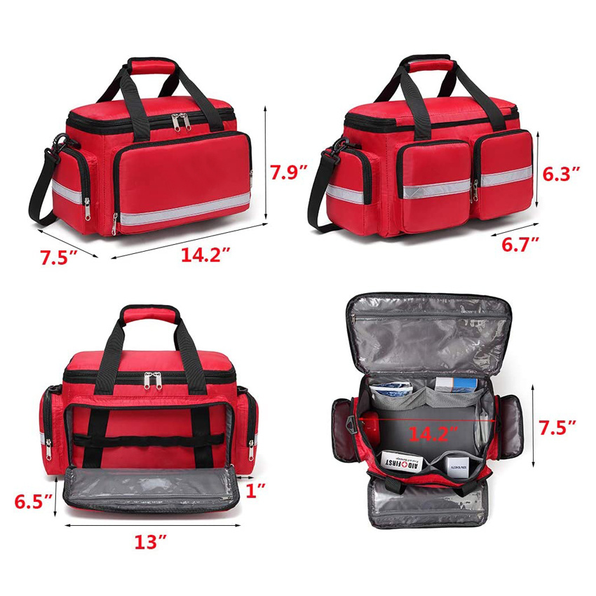 Erste-Hilfe-Trauma-Jump Bag First Responder Nurse Medical Medic Seesack Tragetasche