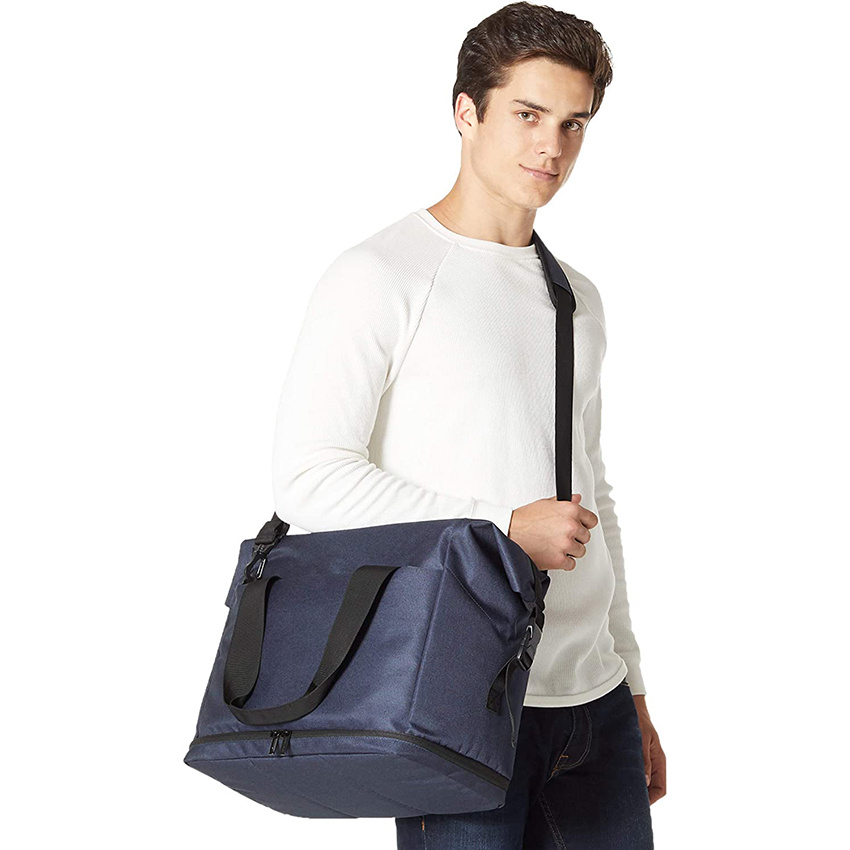 Weekender Overnight Basics Urban Travel Seesack mit Schuhfach Carry on Sports Gym Tote Bags