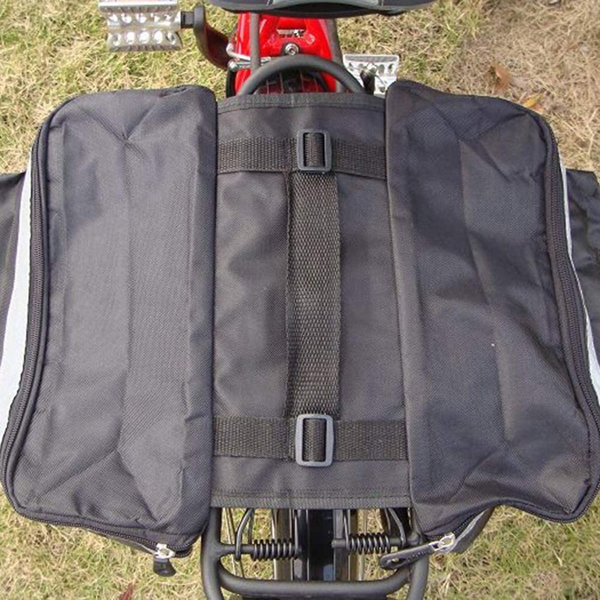 Outdoor Radfahren MTB Mountain Fahrradtasche Rücksitz Fahrrad Rücksitztasche Träger Satteltaschen