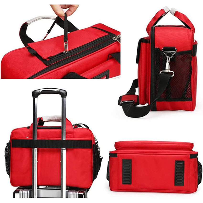 Tragbares, wasserdichtes Erste-Hilfe-Set mit mehreren Taschen, große Ersthelfer-Trauma-Tasche, für Reisen, Camping, Wandern und Outdoor-Sport-Medizintasche