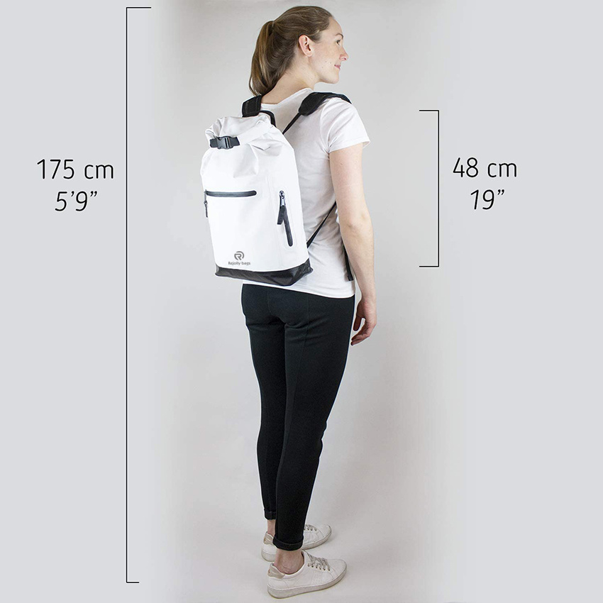 Wasserdichter Rucksack für Damen und Herren Dry Bag Schulreise Passend für 13-Zoll-Laptops für die Arbeit